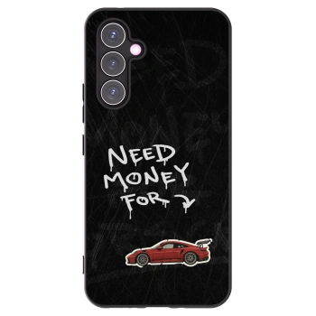 Picasee crna silikonska maskica za Samsung Galaxy A54 5G A546B - Track Mode