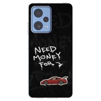 Picasee silikonska prozirna maskica za Xiaomi Redmi Note 12 Pro 5G - Track Mode