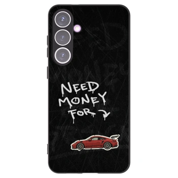 Picasee crna silikonska maskica za Samsung Galaxy S24+ S926B 5G - Track Mode