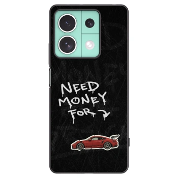 Picasee crna silikonska maskica za Xiaomi Redmi Note 13 5G - Track Mode