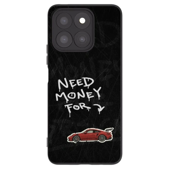 Picasee crna silikonska maskica za Honor X8b - Track Mode