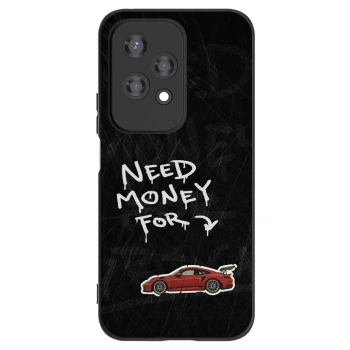 Picasee crna silikonska maskica za Honor 200 Lite - Track Mode