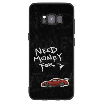 Picasee crna silikonska maskica za Samsung Galaxy S8 G950F - Track Mode