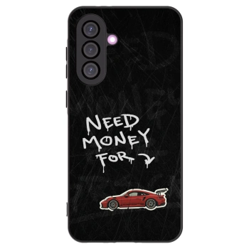 Picasee crna silikonska maskica za Samsung Galaxy A36 5G - Track Mode