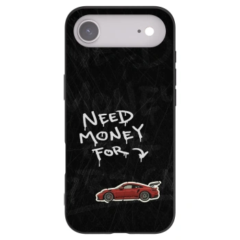 Picasee crna silikonska maskica za Apple iPhone Air - Track Mode