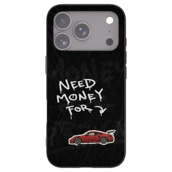 Picasee crna silikonska maskica za Apple iPhone 17 Pro - Track Mode