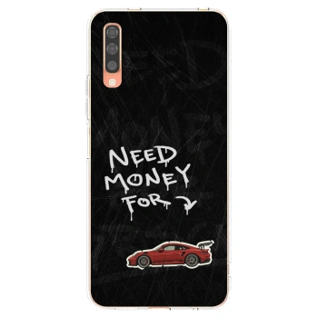 Picasee silikonska prozirna maskica za Samsung Galaxy A70 A705F - Track Mode