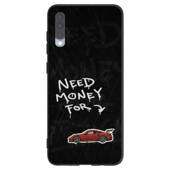 Picasee crna silikonska maskica za Samsung Galaxy A70 A705F - Track Mode