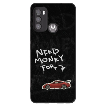 Picasee crna silikonska maskica za Motorola Edge 60 5G - Track Mode