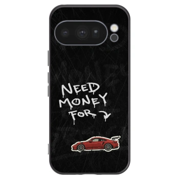 Picasee crna silikonska maskica za Google Pixel 10 Pro - Track Mode