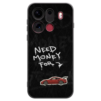 Picasee crna silikonska maskica za OPPO Find X9 Pro - Track Mode