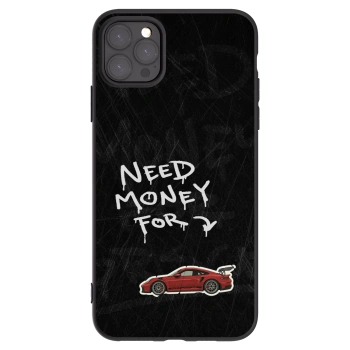 Picasee crna silikonska maskica za Apple iPhone 11 Pro Max - Track Mode