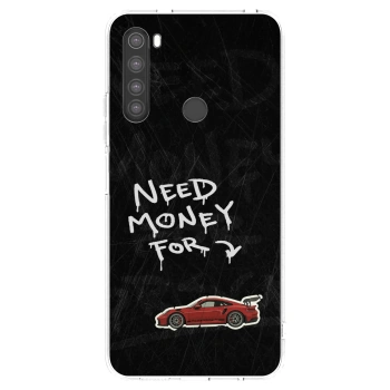 Picasee silikonska prozirna maskica za Xiaomi Redmi Note 8 - Track Mode