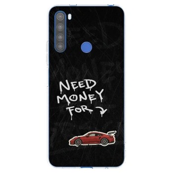 Picasee silikonska prozirna maskica za Xiaomi Redmi Note 8T - Track Mode