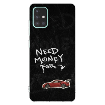 Picasee silikonska prozirna maskica za Samsung Galaxy A51 A515F - Track Mode