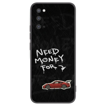 Picasee crna silikonska maskica za Samsung Galaxy S20 G980F - Track Mode