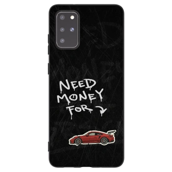 Picasee crna silikonska maskica za Samsung Galaxy S20+ G985F - Track Mode