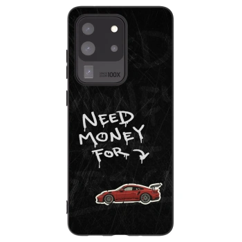 Picasee crna silikonska maskica za Samsung Galaxy S20 Ultra 5G G988F - Track Mode