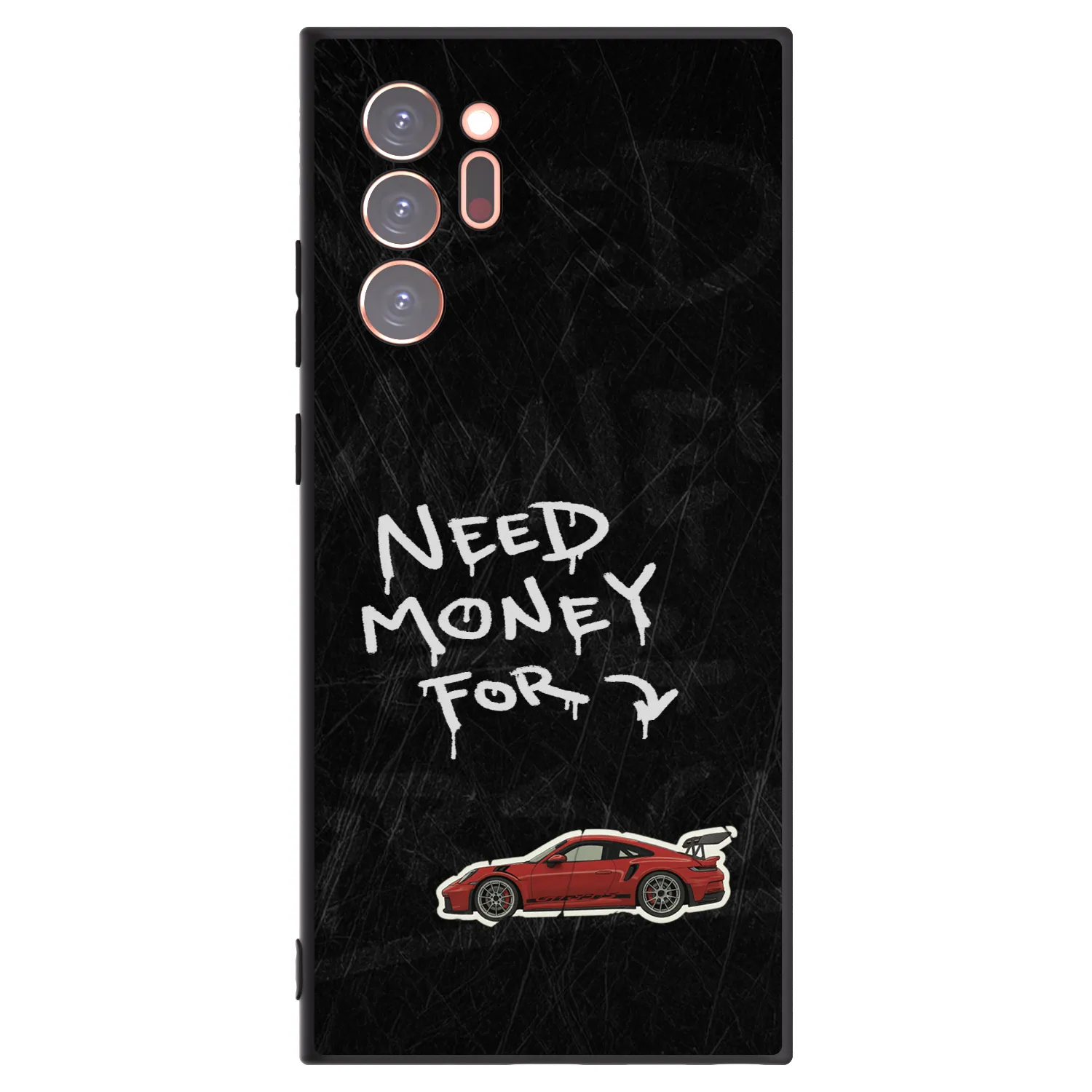 Picasee crna silikonska maskica za Samsung Galaxy Note 20 Ultra - Track Mode