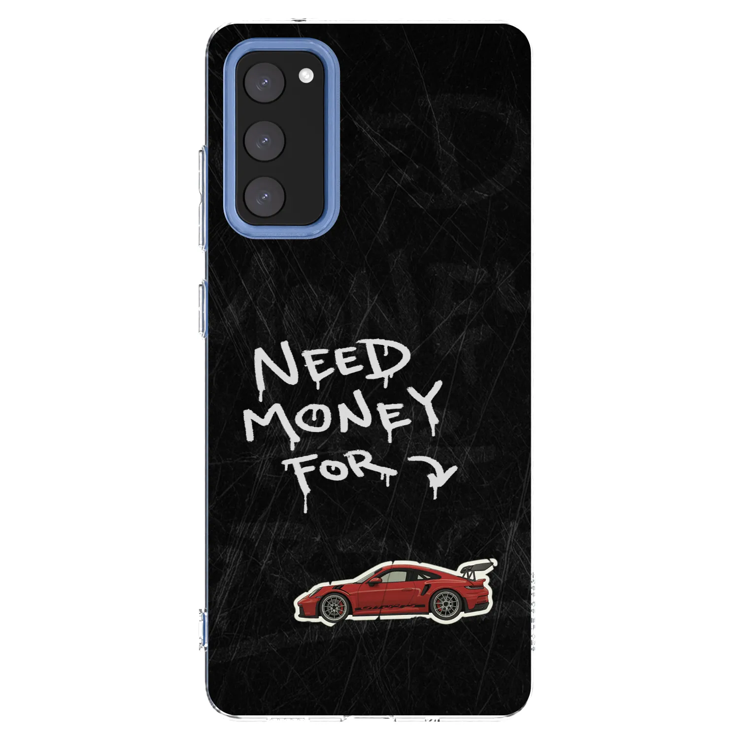 Picasee silikonska prozirna maskica za Samsung Galaxy S20 FE - Track Mode