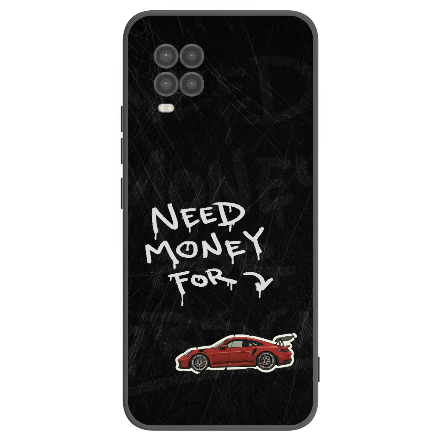 Picasee crna silikonska maskica za Xiaomi Mi 10 Lite - Track Mode