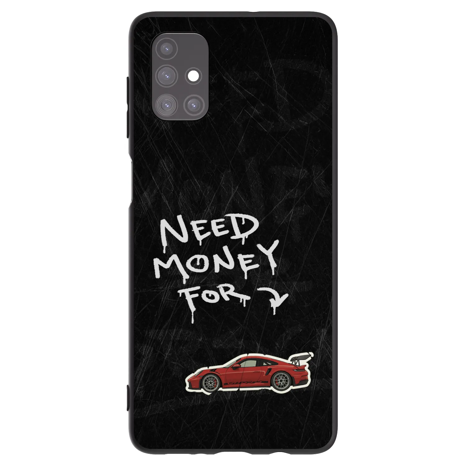 Picasee crna silikonska maskica za Samsung Galaxy M51 M515F - Track Mode