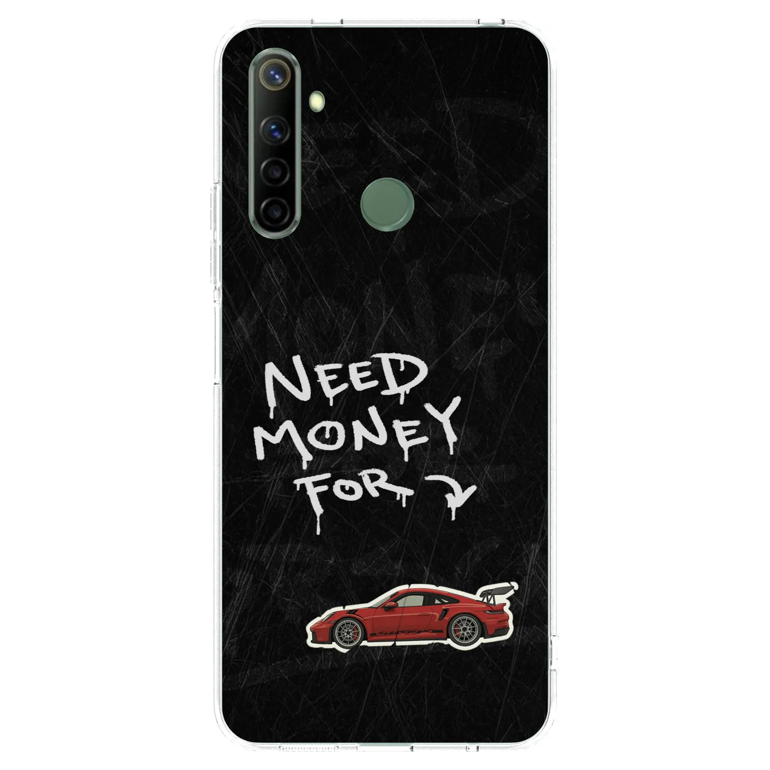 Picasee silikonska prozirna maskica za Realme 6i - Track Mode