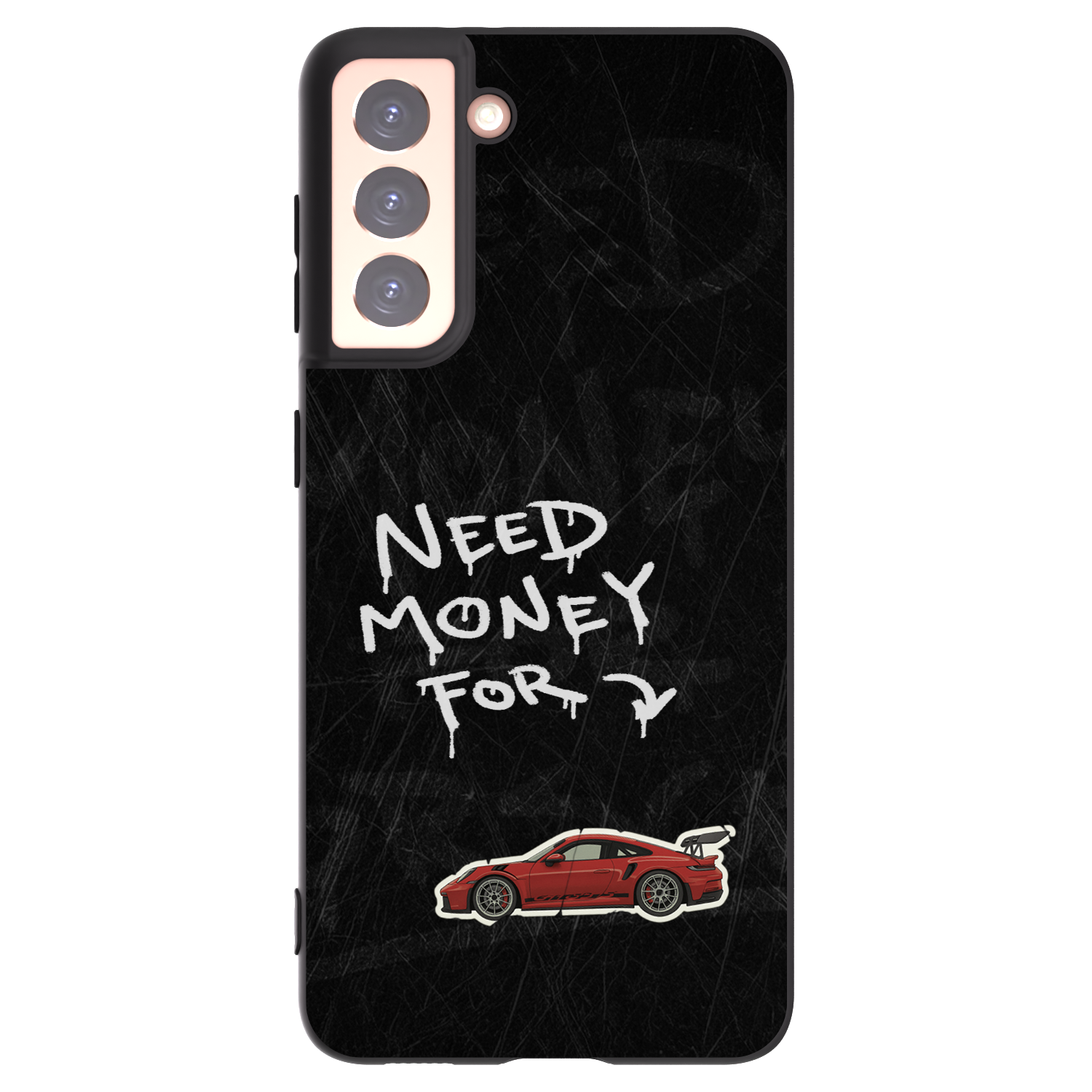 Picasee crna silikonska maskica za Samsung Galaxy S21 5G G991B - Track Mode