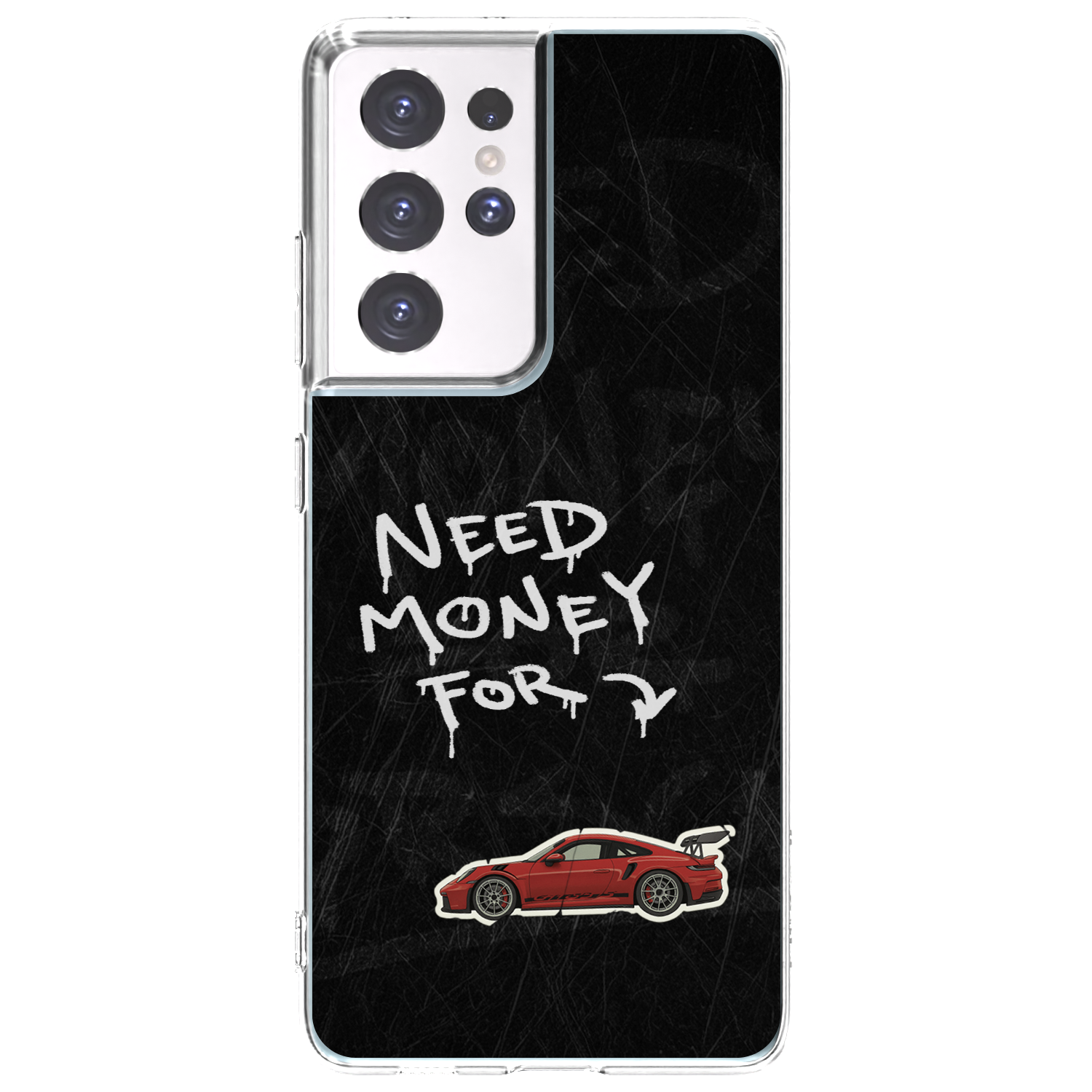 Picasee silikonska prozirna maskica za Samsung Galaxy S21 Ultra 5G G998B - Track Mode