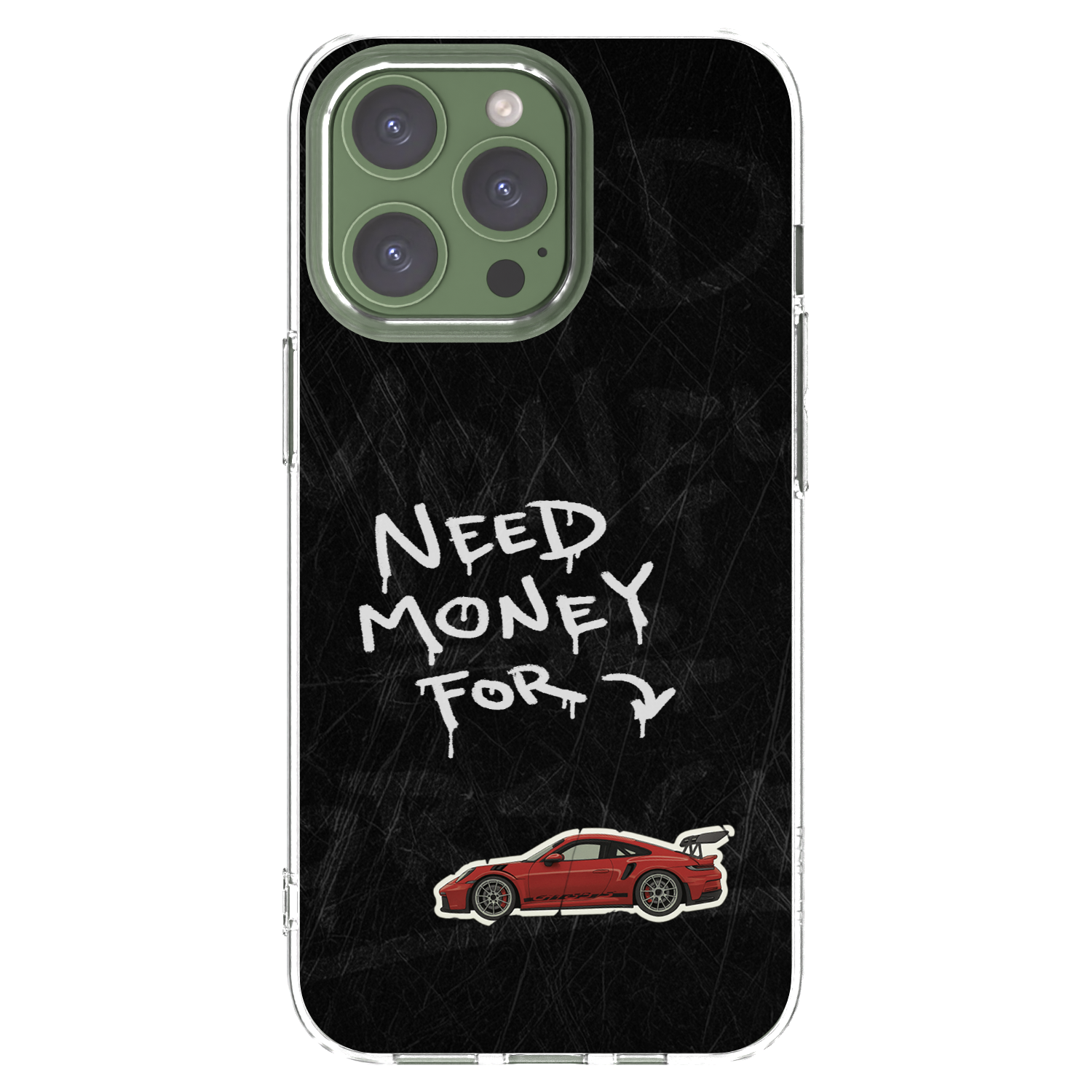 Picasee silikonska prozirna maskica za Apple iPhone 13 Pro - Track Mode