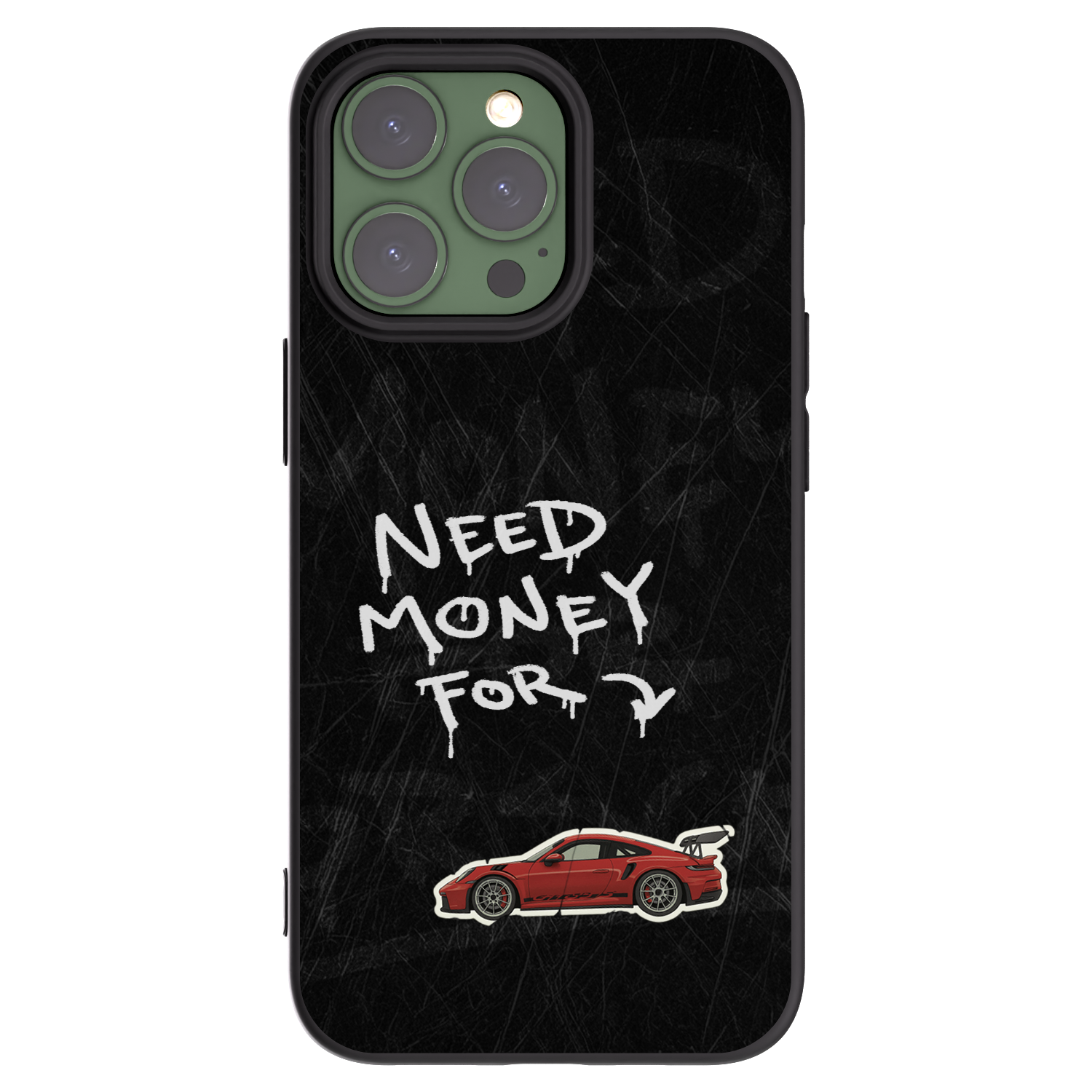 Picasee crna silikonska maskica za Apple iPhone 13 Pro - Track Mode