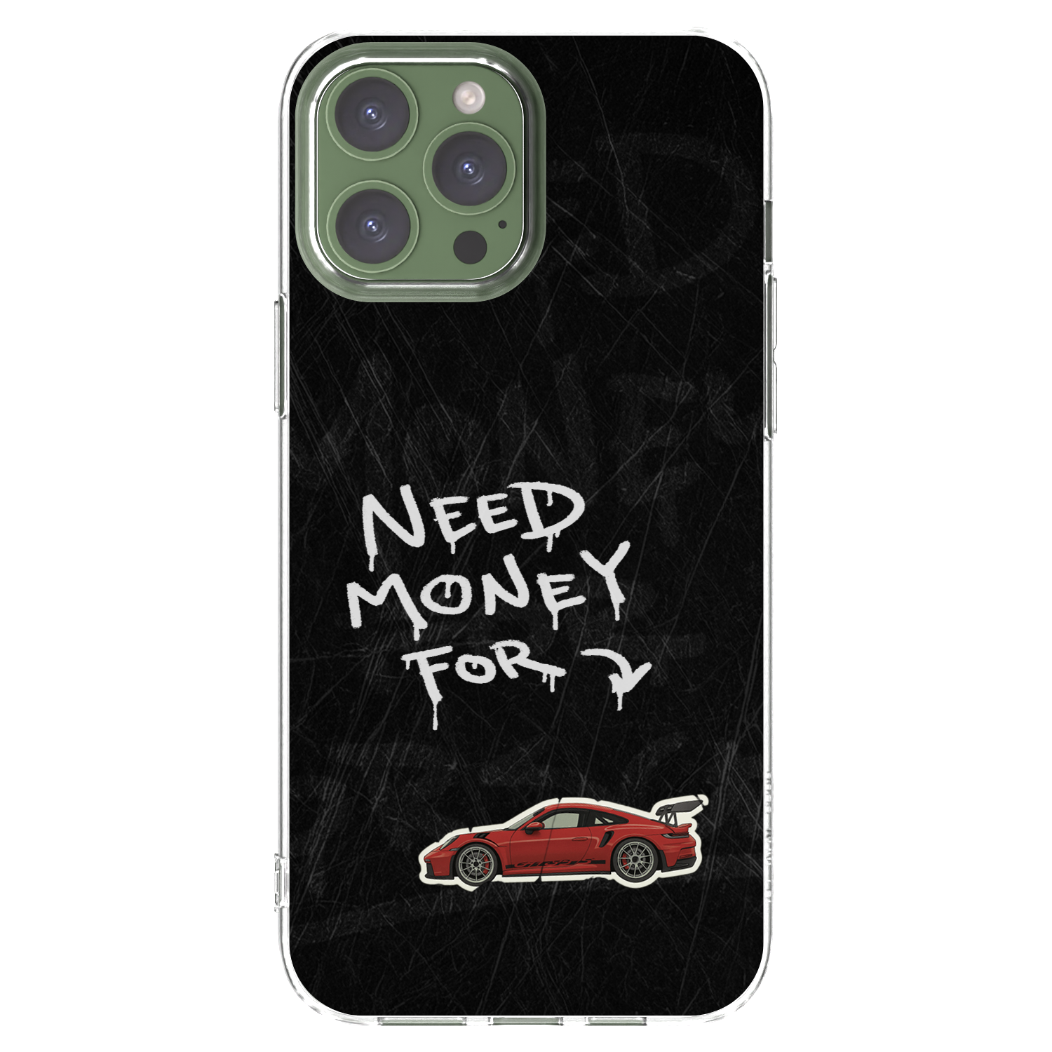 Picasee silikonska prozirna maskica za Apple iPhone 13 Pro Max - Track Mode