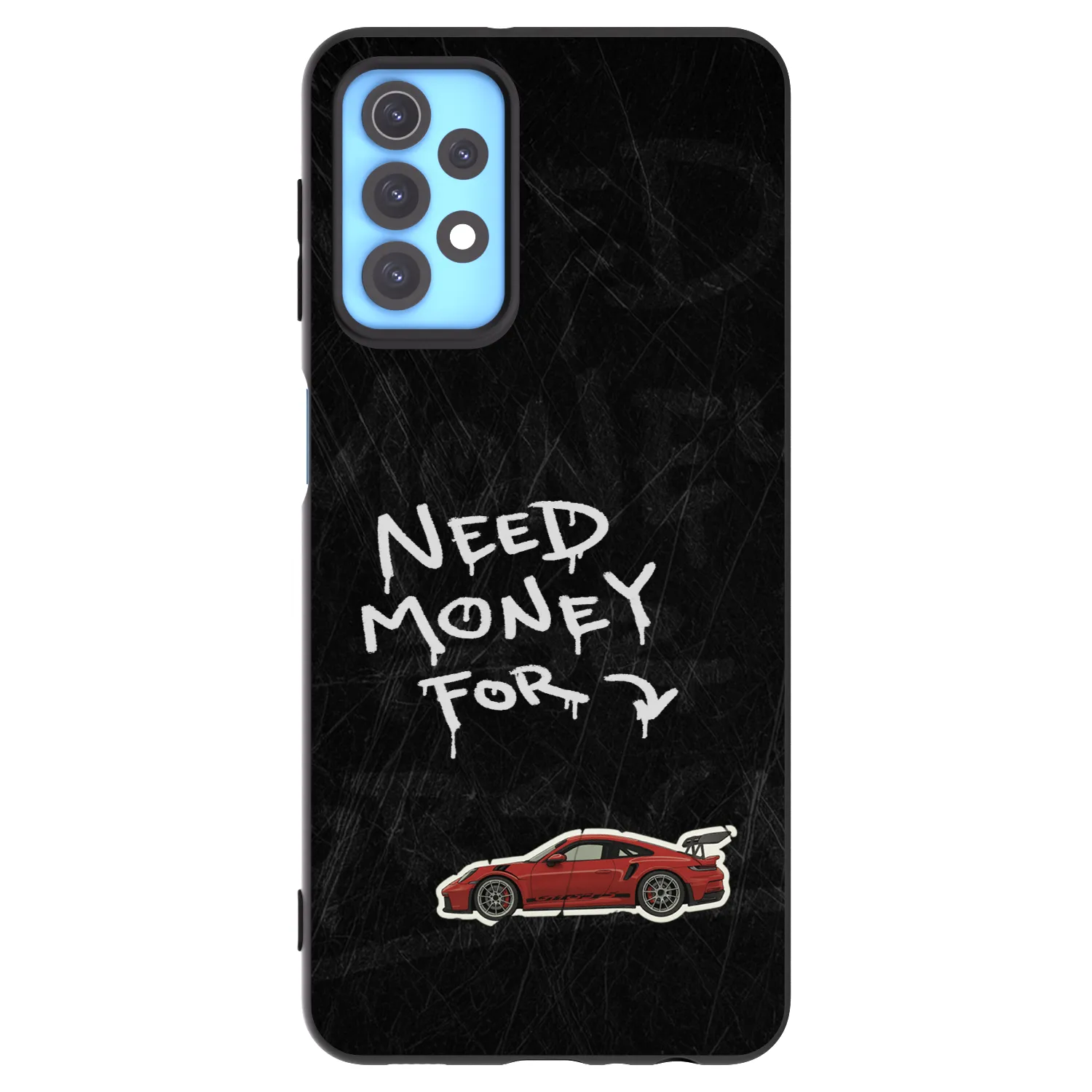 Picasee crna silikonska maskica za Samsung Galaxy A32 4G SM-A325F - Track Mode