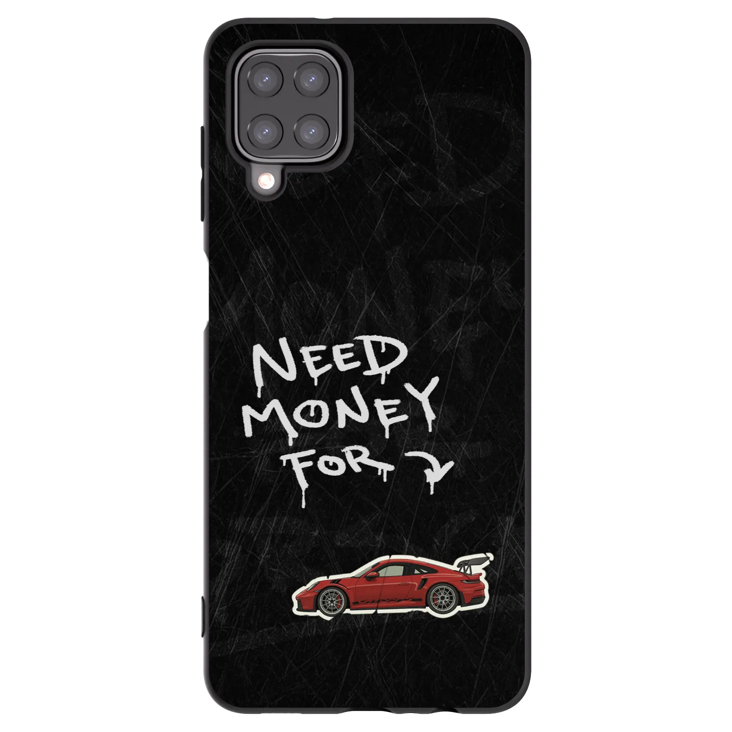 Picasee crna silikonska maskica za Samsung Galaxy M12 M127F - Track Mode