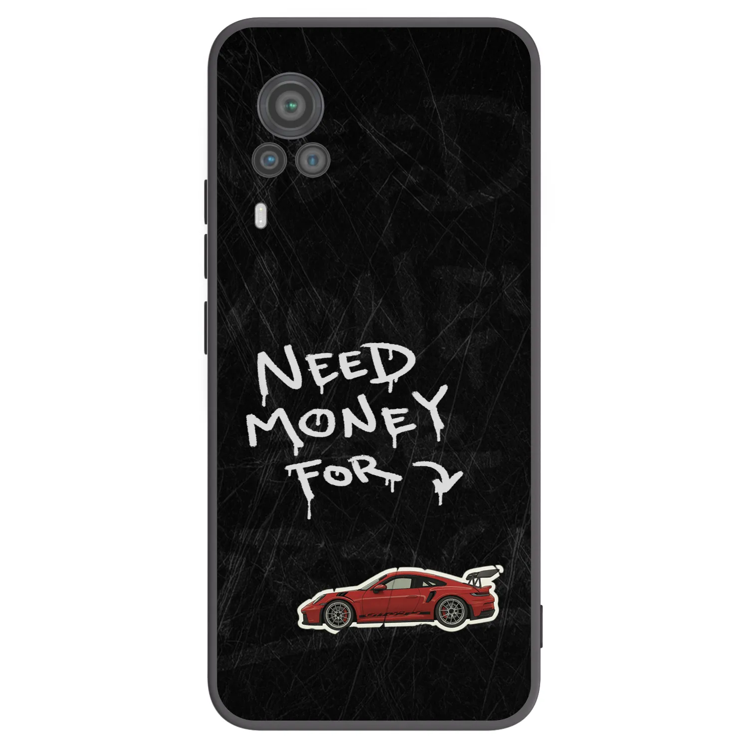 Picasee crna silikonska maskica za Vivo X60 Pro 5G - Track Mode