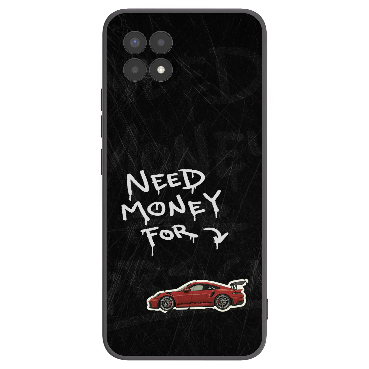 Picasee crna silikonska maskica za Realme 8i - Track Mode