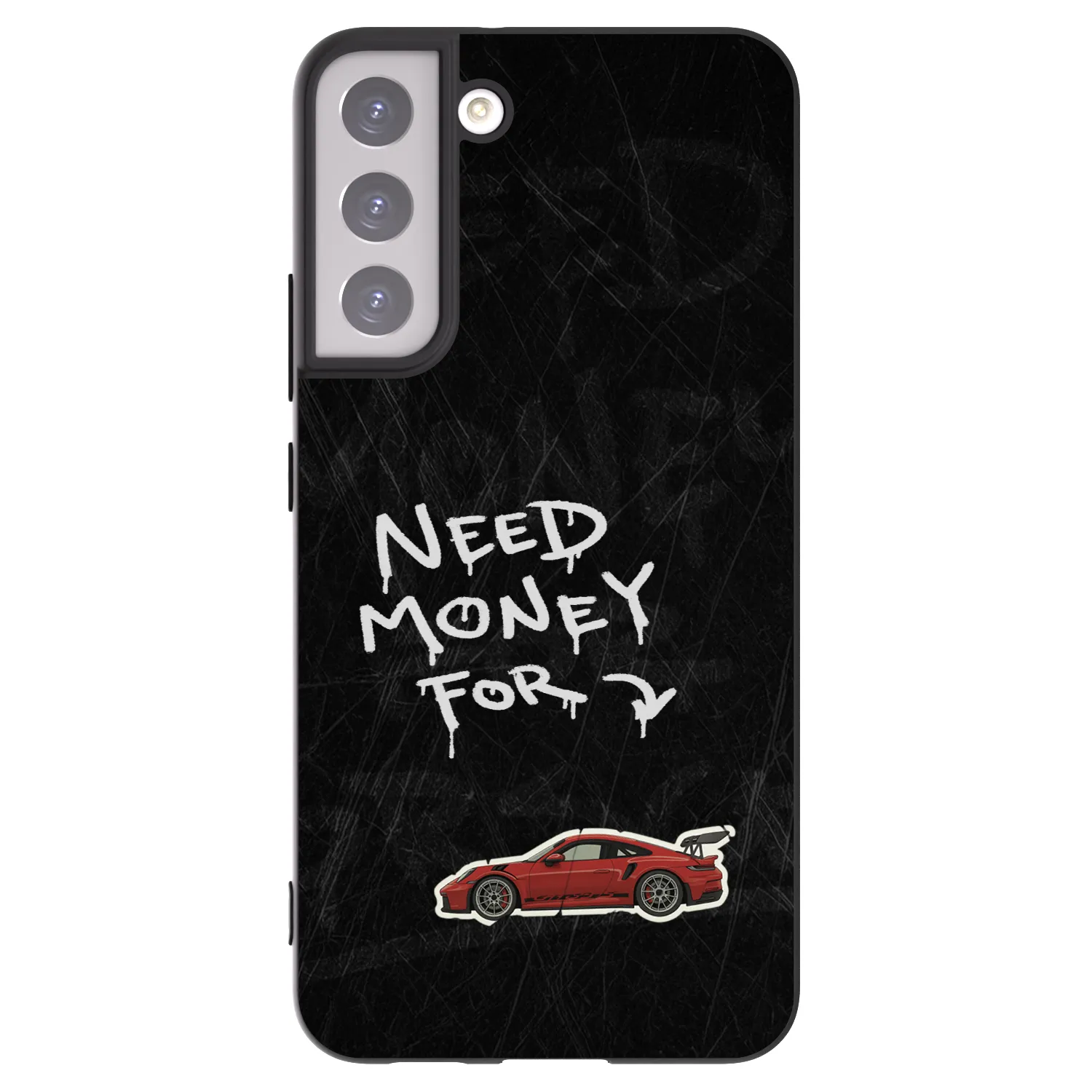 Picasee crna silikonska maskica za Samsung Galaxy S22+ 5G - Track Mode