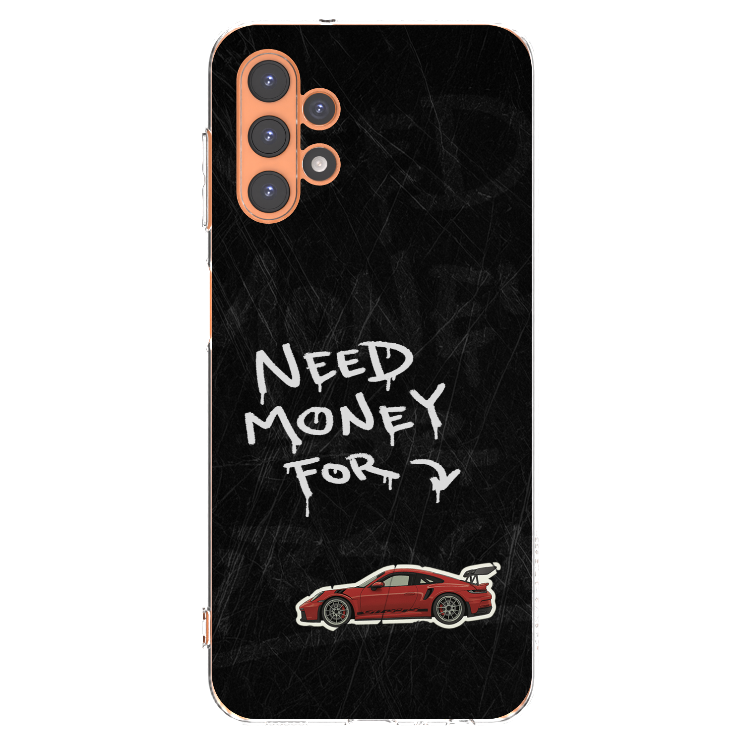 Picasee silikonska prozirna maskica za Samsung Galaxy A13 4G A135 - Track Mode