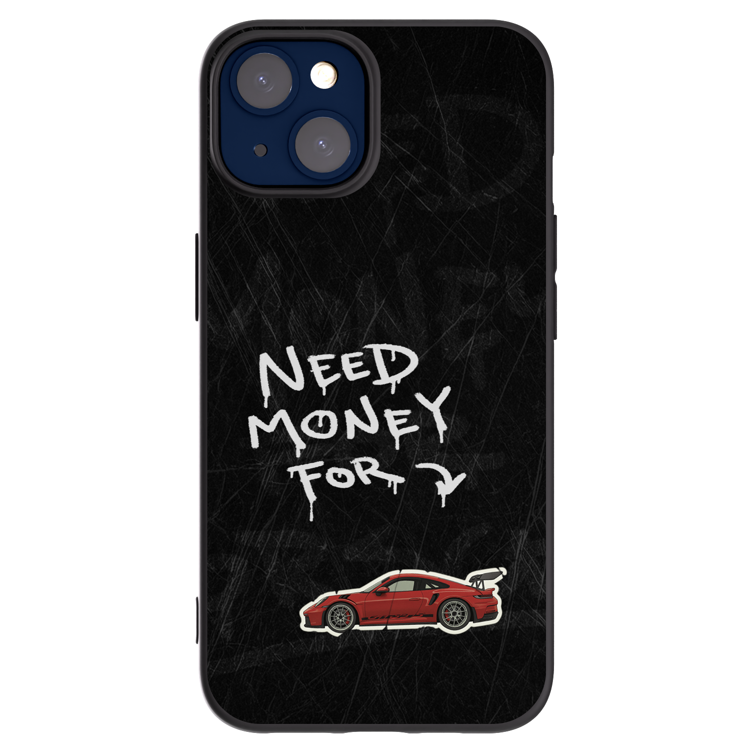 Picasee crna silikonska maskica za Apple iPhone 14 - Track Mode