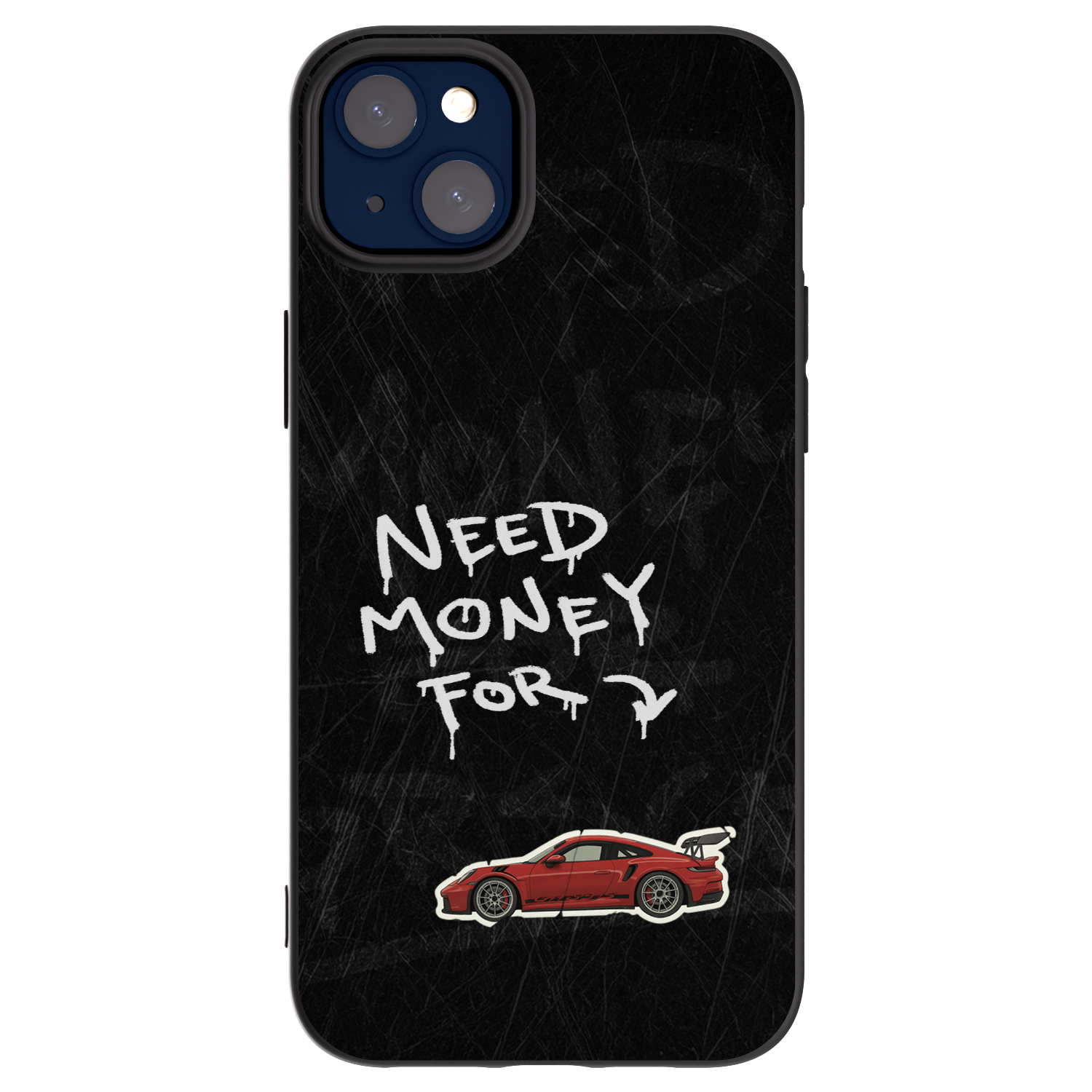 Picasee crna silikonska maskica za Apple iPhone 14 Plus - Track Mode