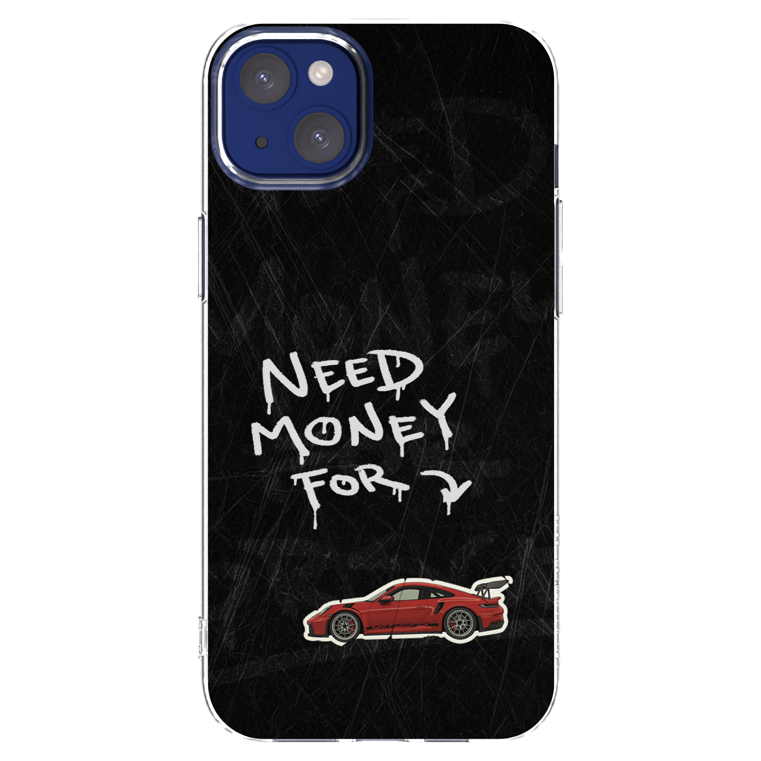 Picasee silikonska prozirna maskica za Apple iPhone 14 Plus - Track Mode