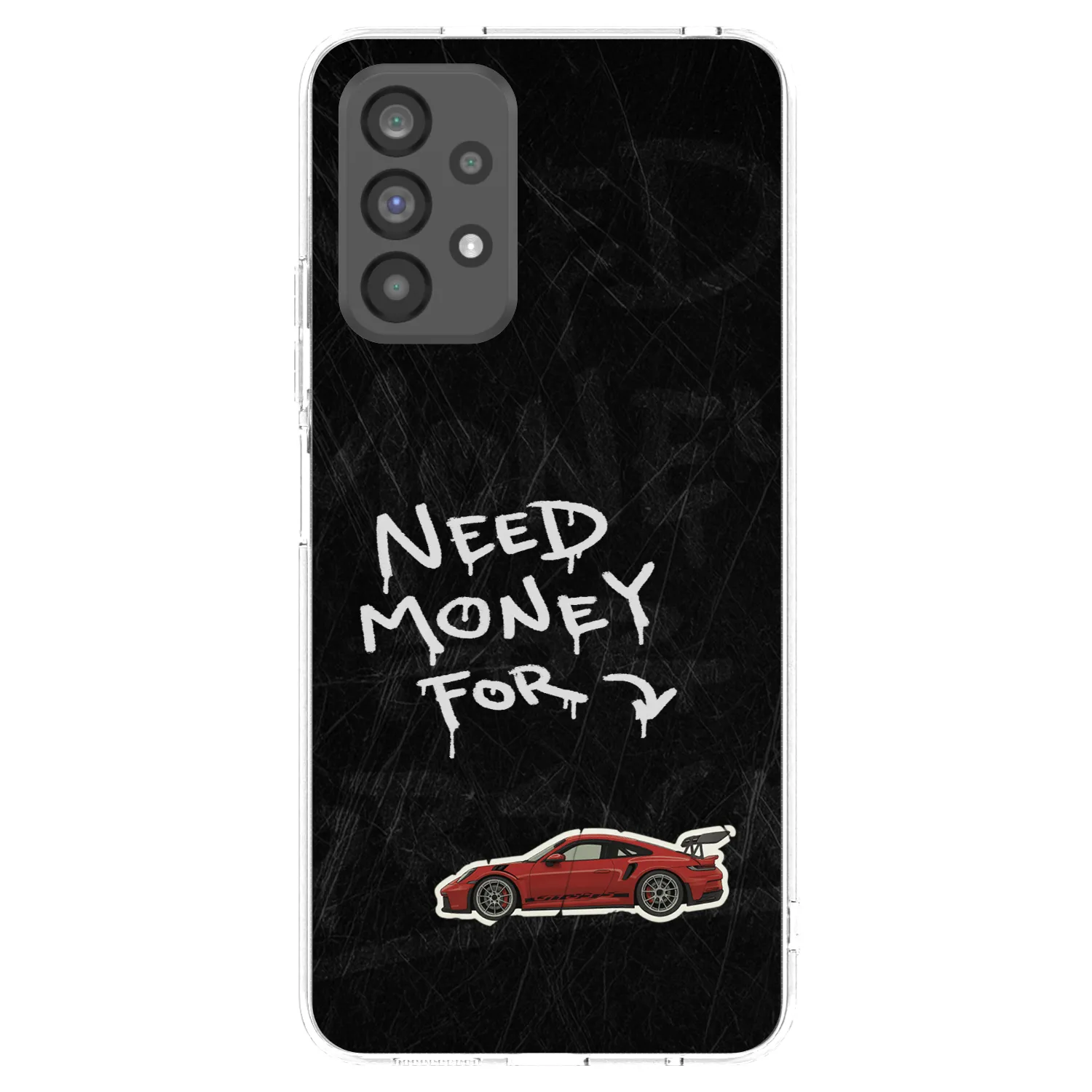 Picasee silikonska prozirna maskica za Samsung Galaxy A73 5G - Track Mode