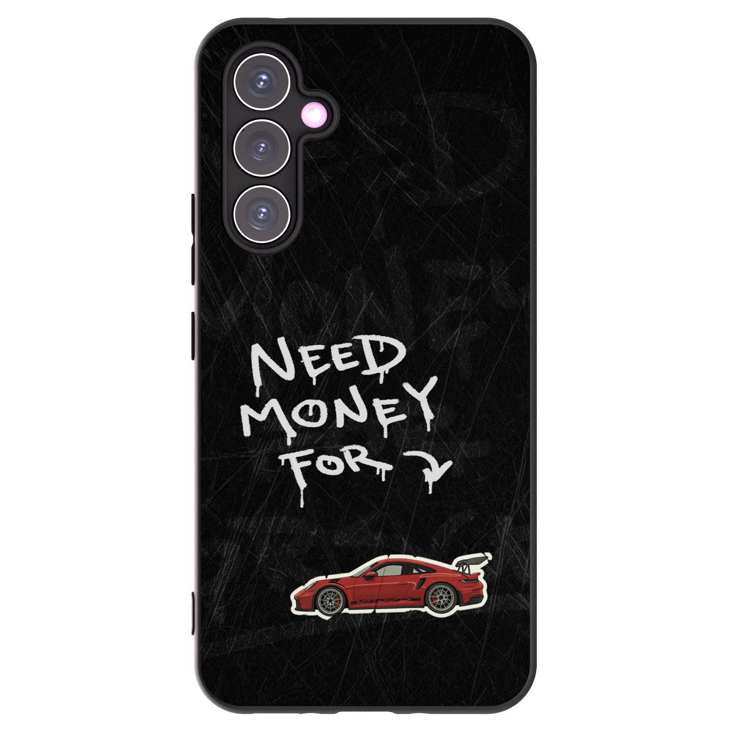 Picasee crna silikonska maskica za Samsung Galaxy A54 5G A546B - Track Mode