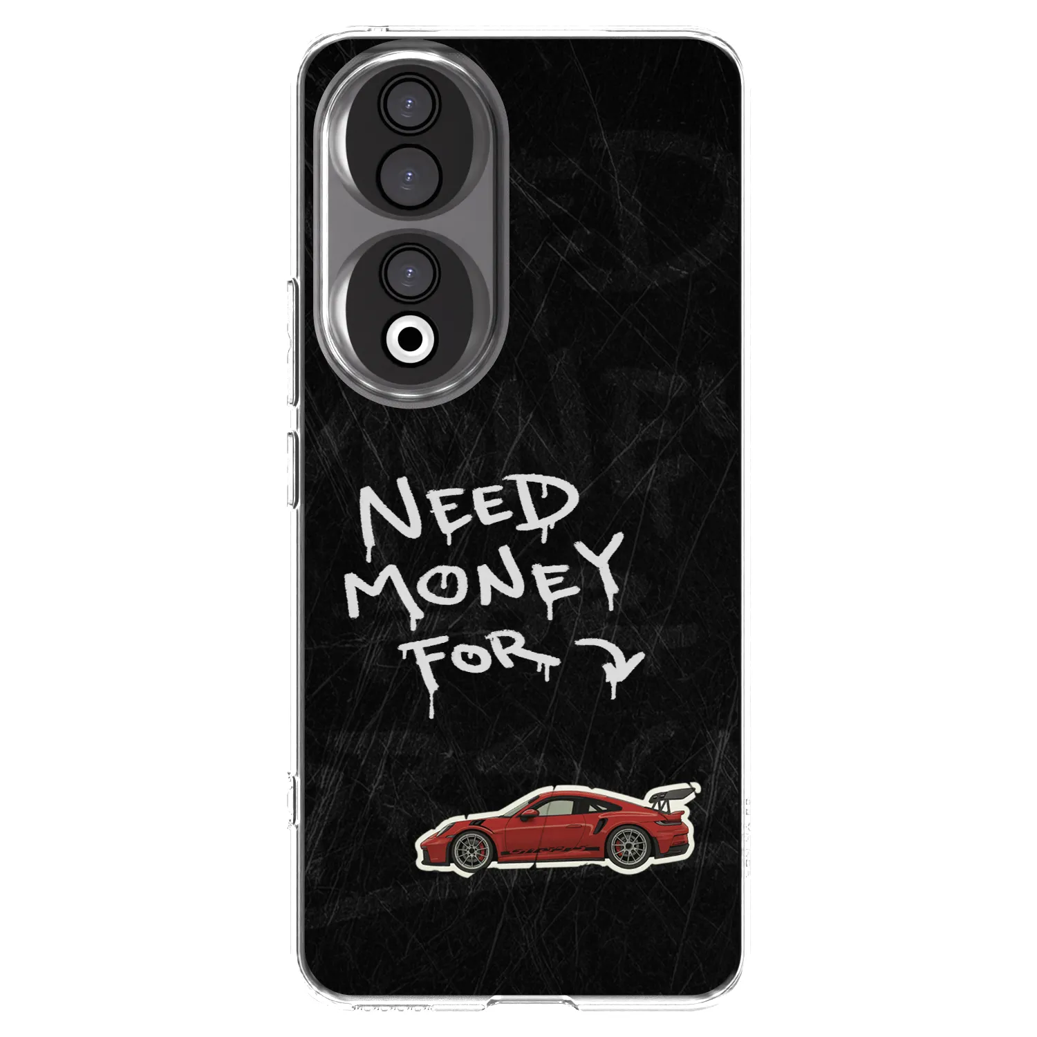 Picasee silikonska prozirna maskica za Honor 90 5G - Track Mode