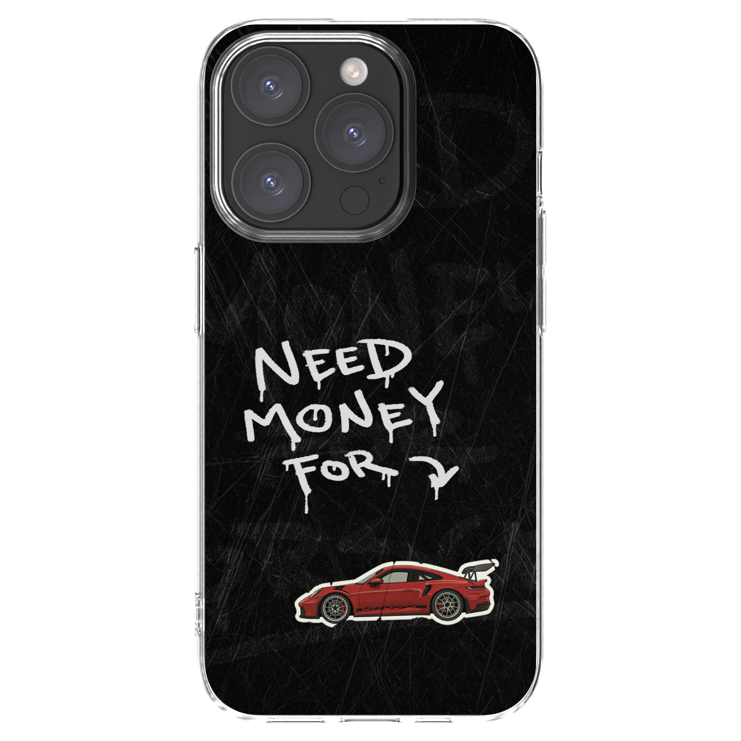 Picasee silikonska prozirna maskica za Apple iPhone 15 Pro - Track Mode