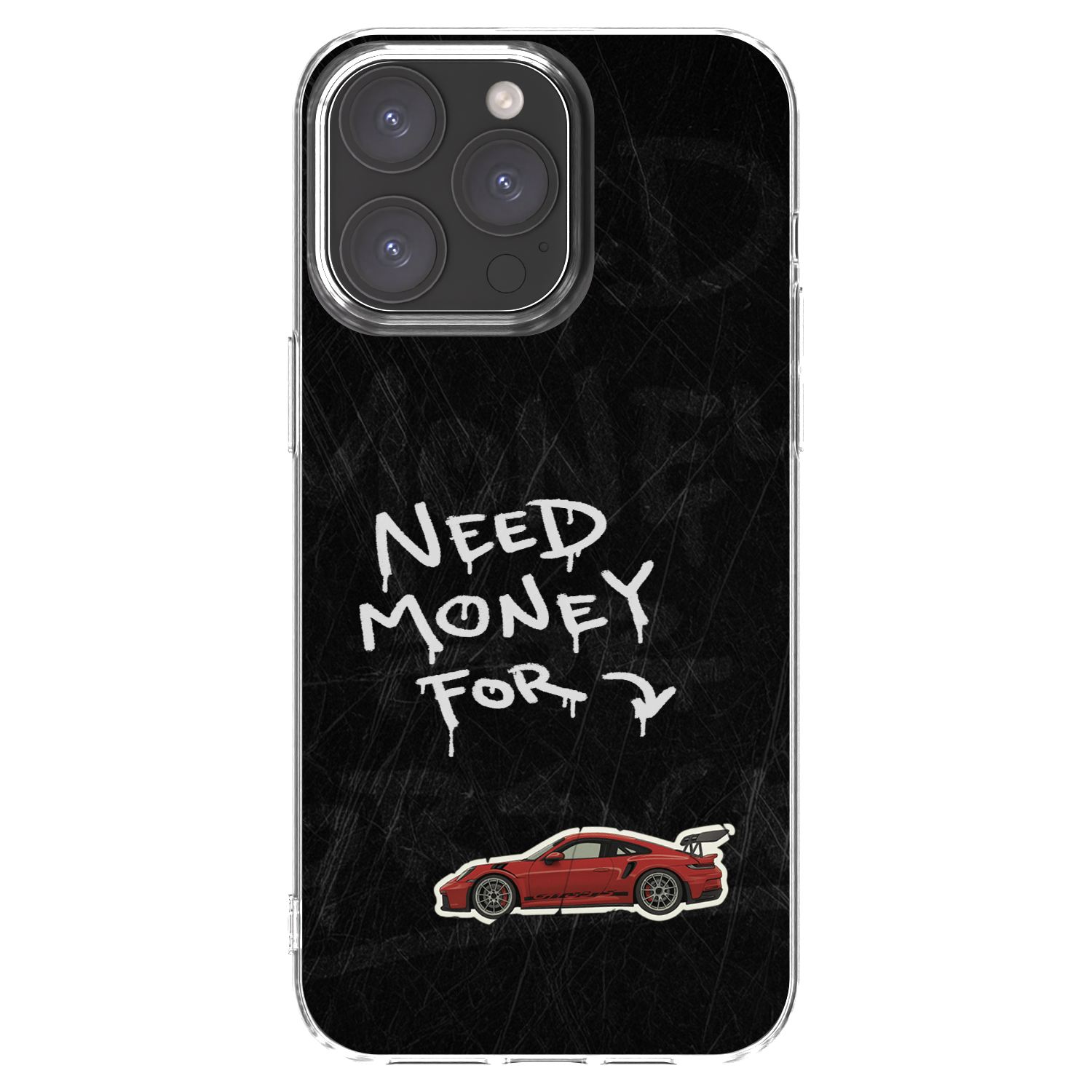 Picasee silikonska prozirna maskica za Apple iPhone 15 Pro Max - Track Mode