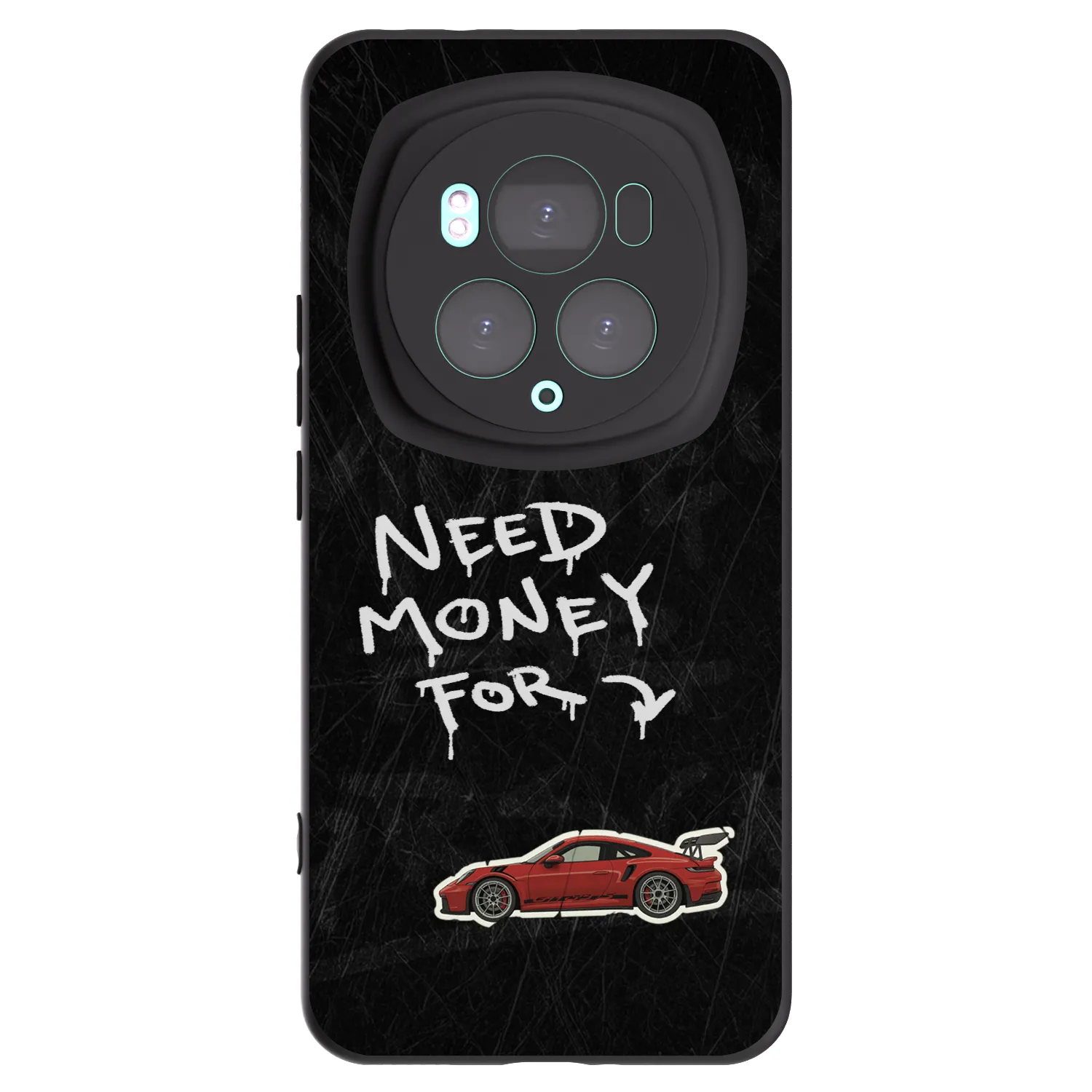 Picasee crna silikonska maskica za Honor Magic6 Pro - Track Mode