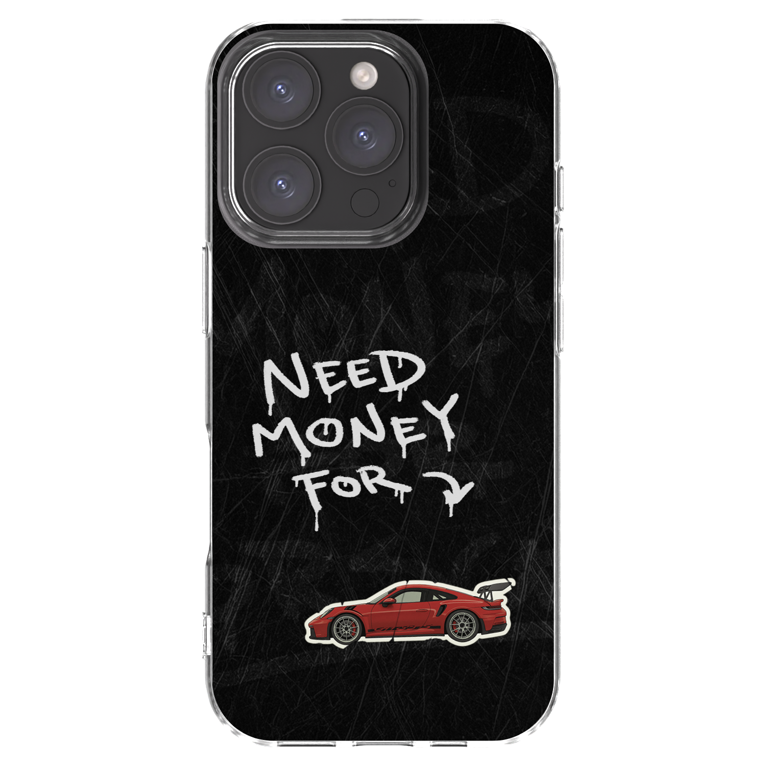 Picasee silikonska prozirna maskica za Apple iPhone 16 Pro - Track Mode