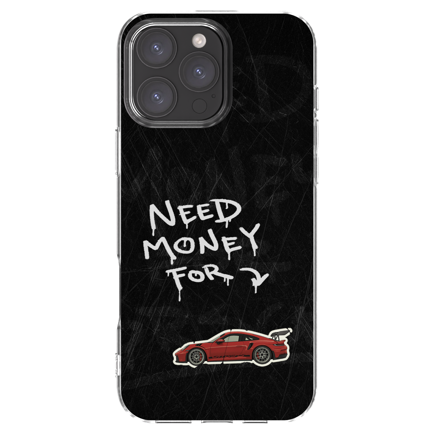 Picasee silikonska prozirna maskica za Apple iPhone 16 Pro Max - Track Mode