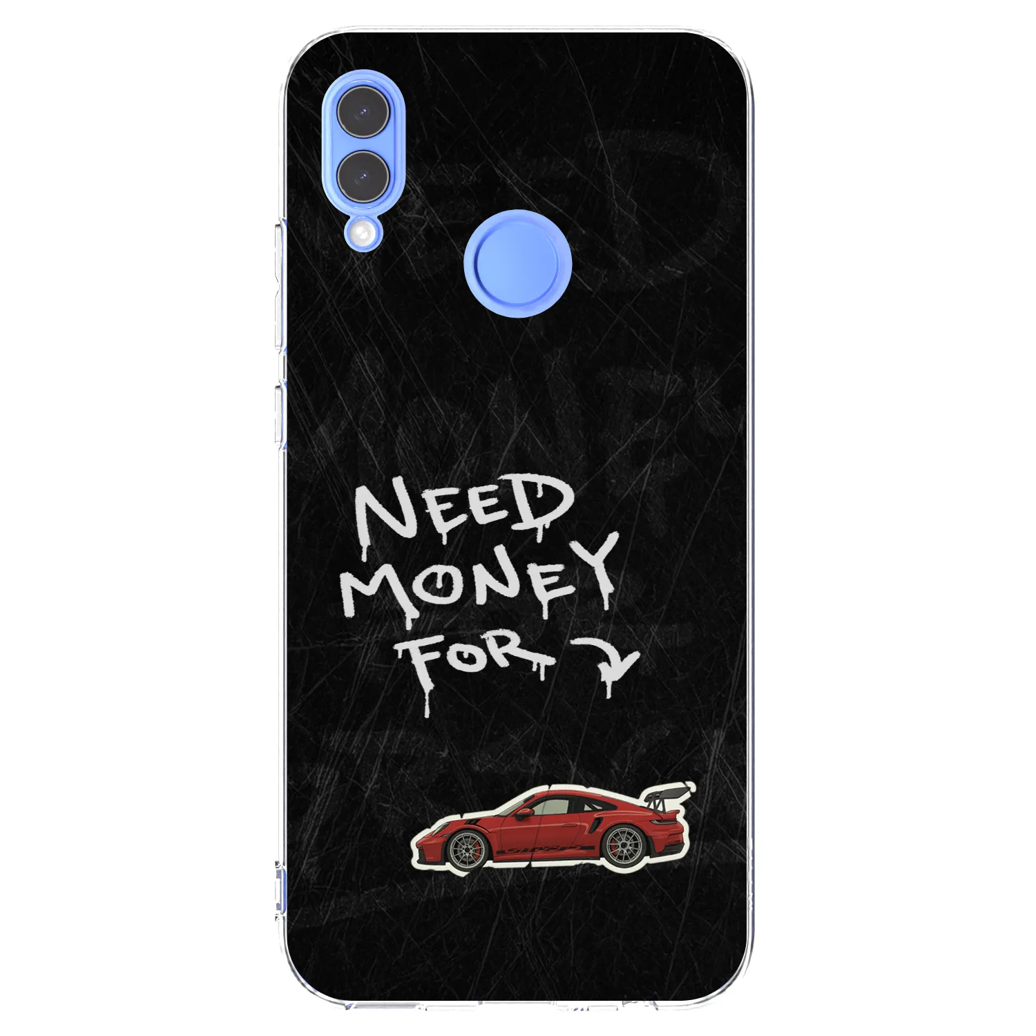 Picasee silikonska prozirna maskica za Huawei P Smart 2019 - Track Mode